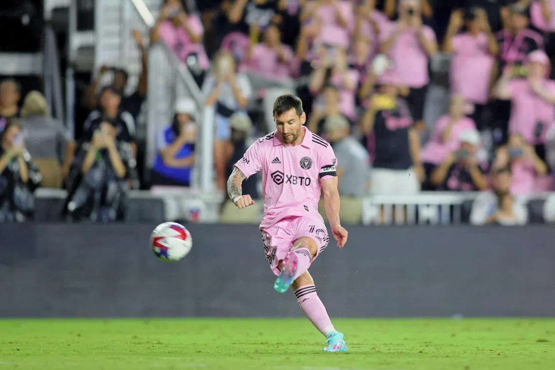 Lionel Messi's Inter Miami will play two friendly games in China in November.