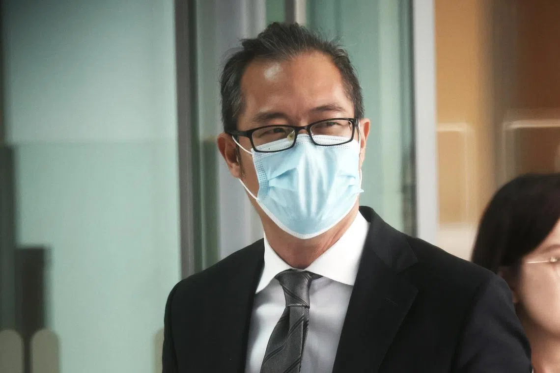 Gregory John Fong Mun Yung pleaded guilty to one charge of dangerous driving causing hurt and another charge of failing to stop after an accident.