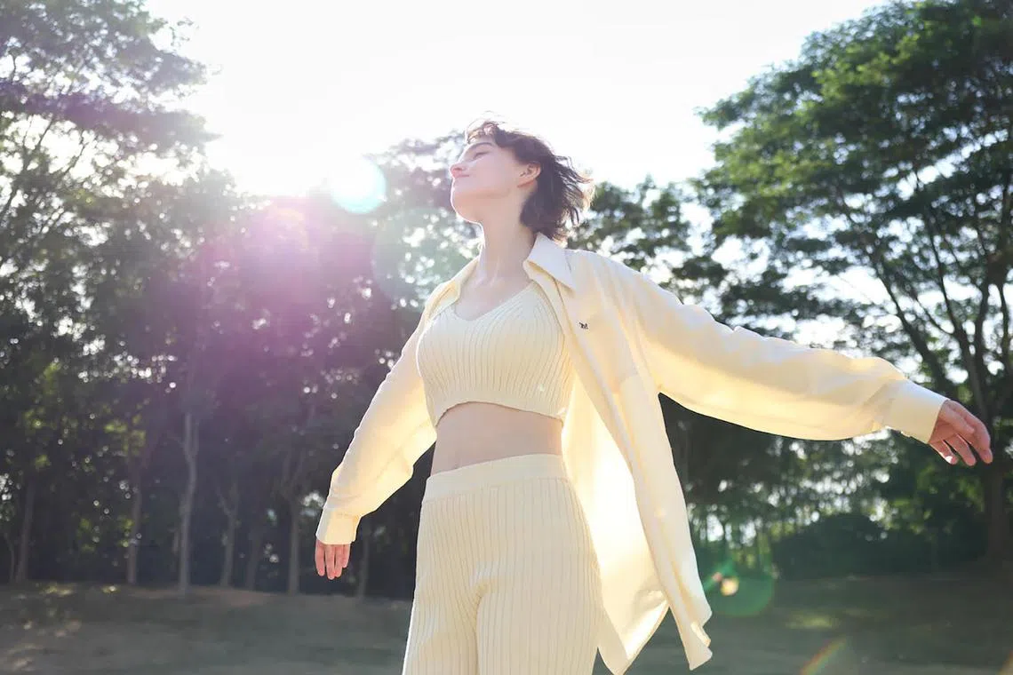 Chinese sun-safe brand Oh Sunny, which has five stores in Singapore, offers apparel and accessories with UPF50+ protection.