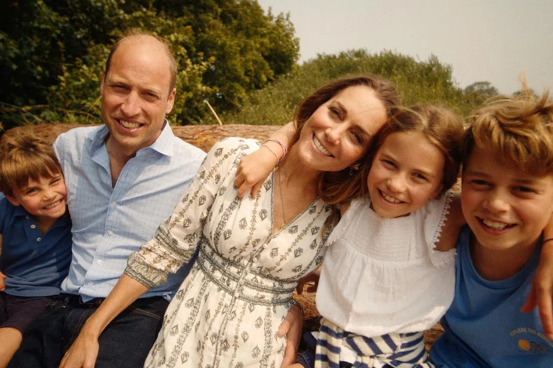 In the video, which was filmed in Norfolk, eastern England last month, the princess looked well and healthy. 