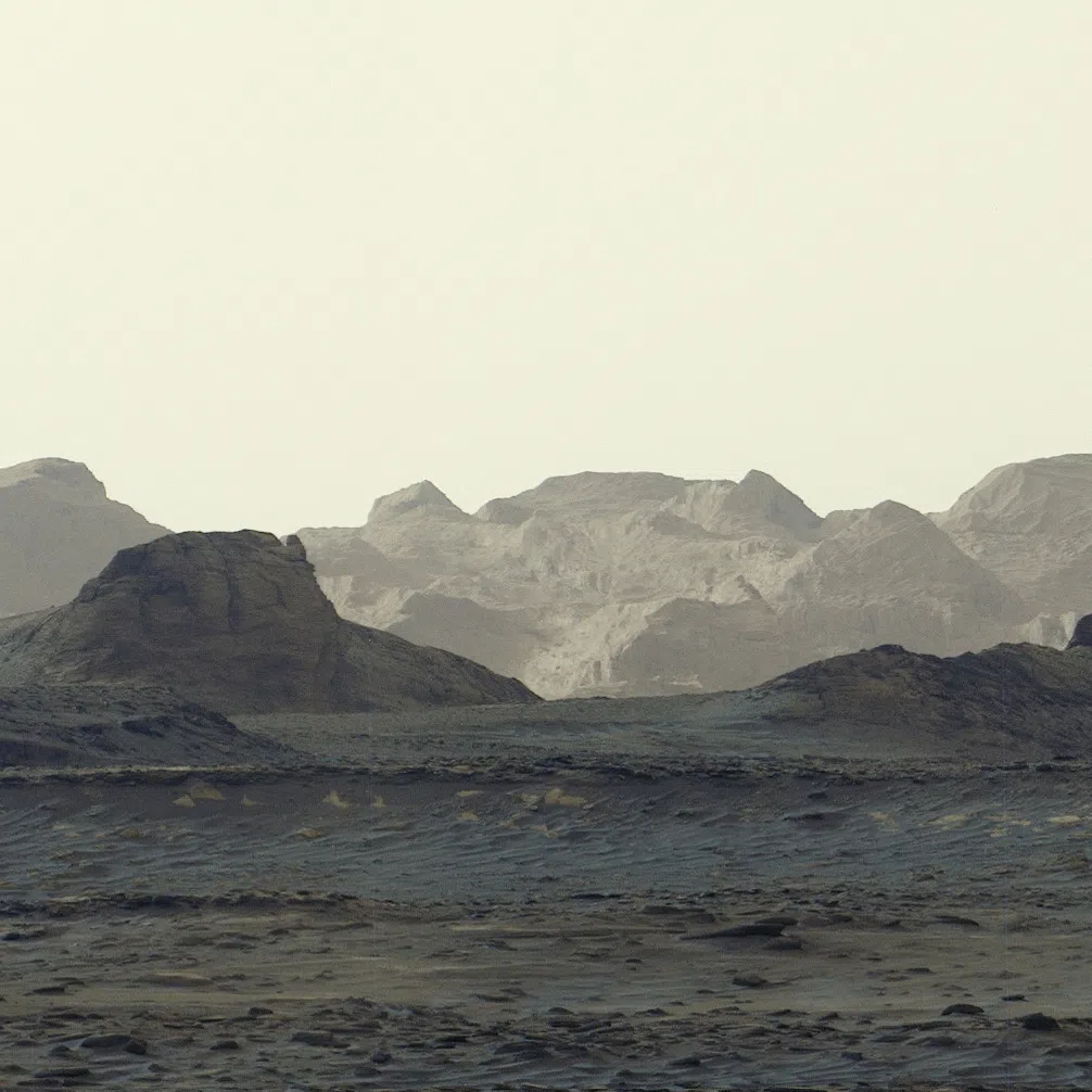 A view of the Martian surface taken by NASA's Curiosity on August 11, 2026, showing wind-carved crags called yardangs on Mount Sharp, which rises from Gale Crater near the planet's equator. The photograph is a zoomed-in crop of a broader panorama captured by the rover. NASA/JPL-Caltech/MSSS/Handout via REUTERS