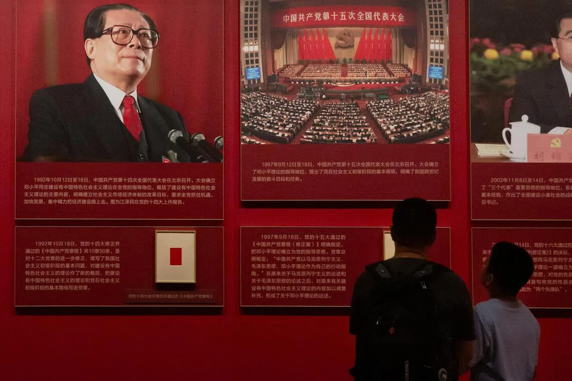 China’s Xi touts party-led growth at predecessor’s Jiang Zemin birth centenary