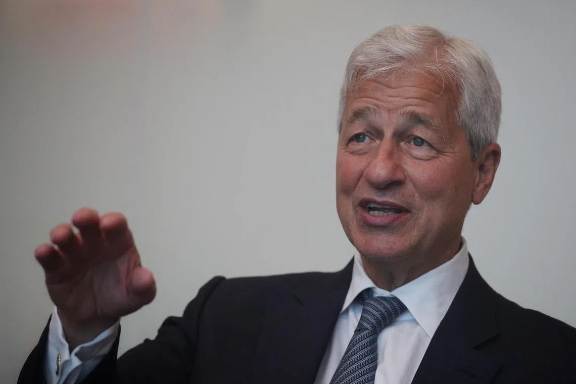 Chairman and CEO of JPMorgan Chase, Mr Jamie Dimon.