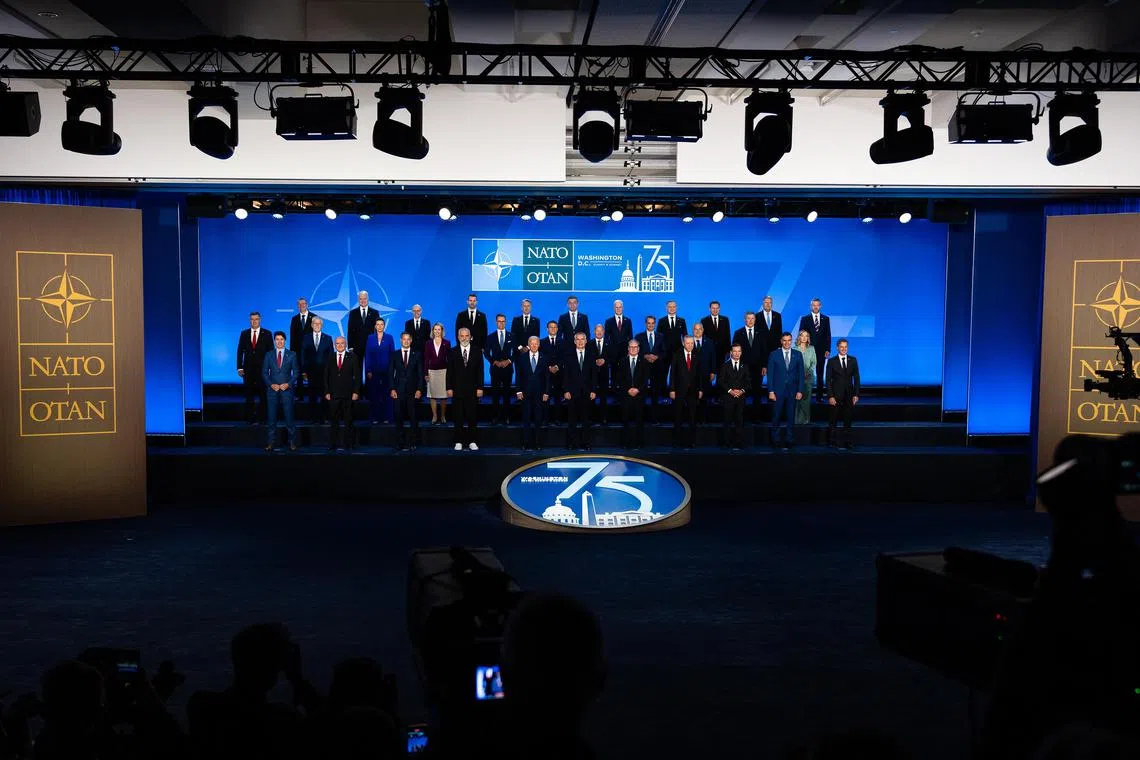 Nato leaders said on June 10, 2024 that China "cannot enable the largest European war in recent history".