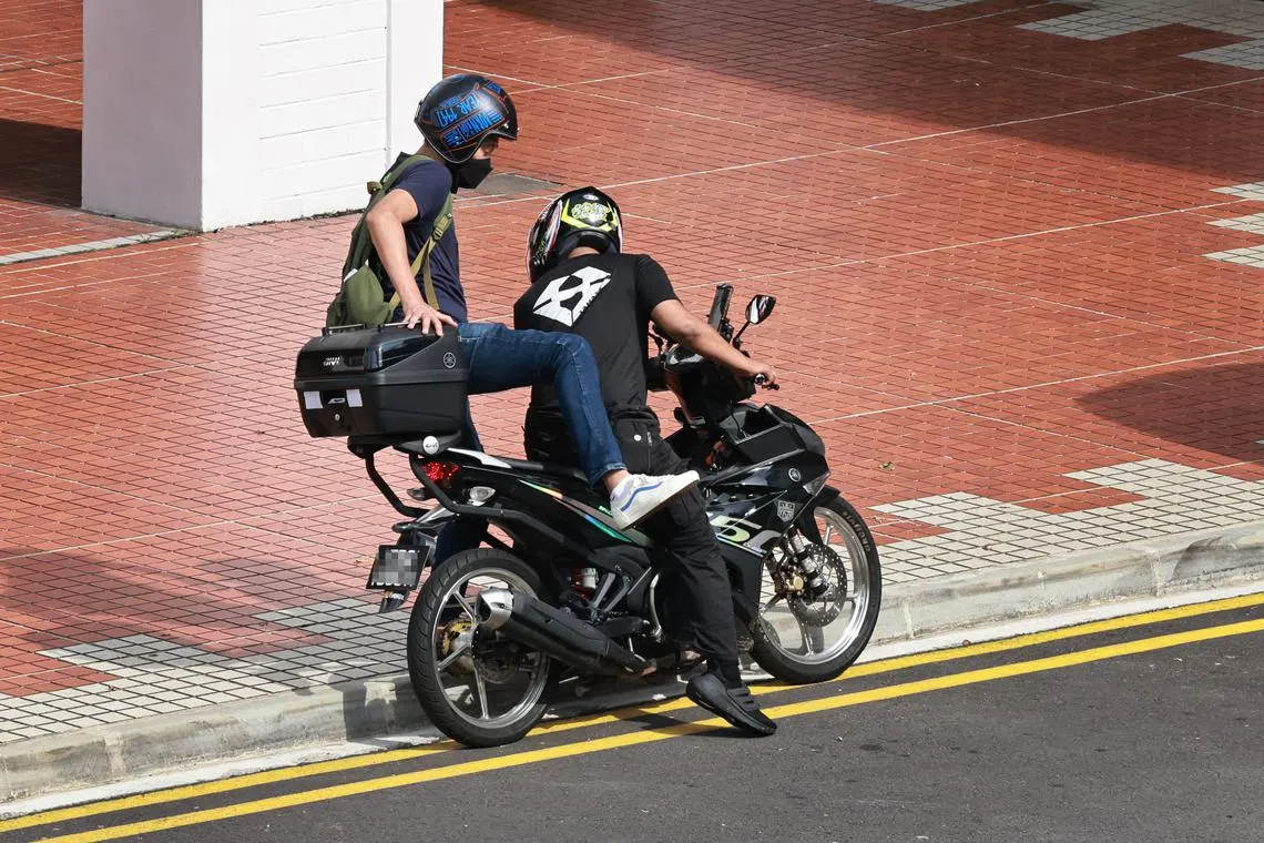 Over a three-day period earlier in June, ST booked rides with 10 bikers offering illegal hitch rides.
