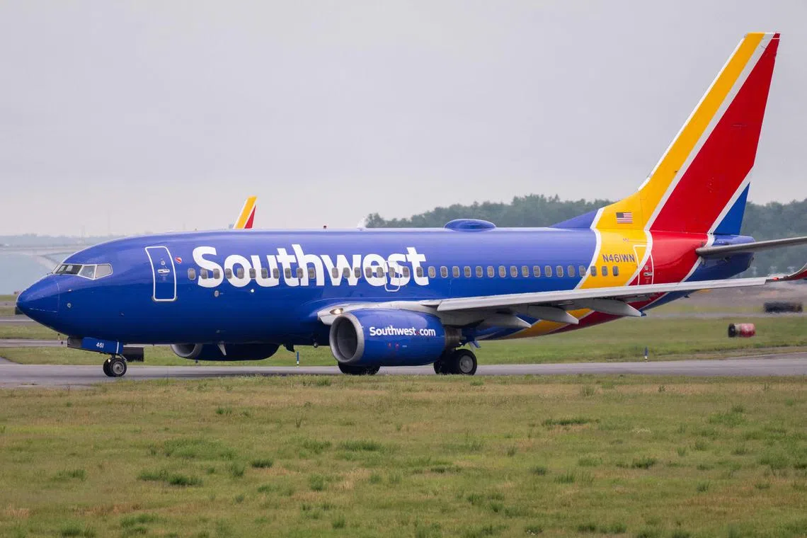 Southwest Flight 1496 sharply descended nearly 500 feet, according to flight tracking websites. 