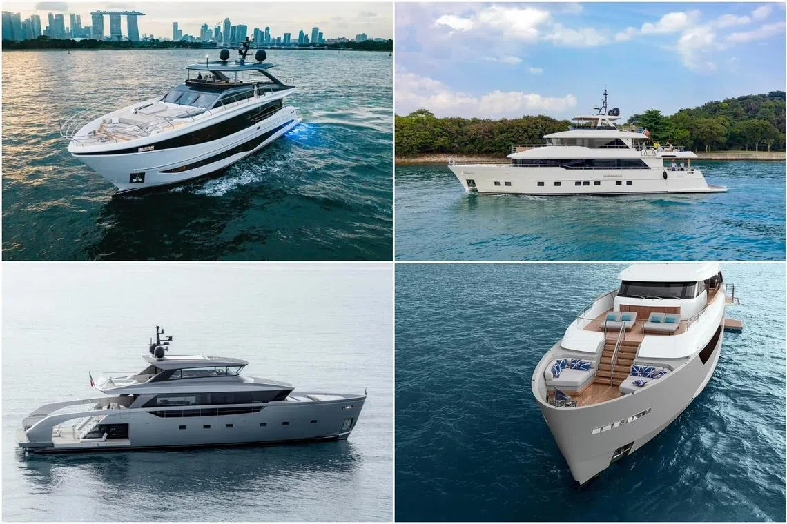 Singapore Yachting Festival: Four superyachts in the spotlight at the show