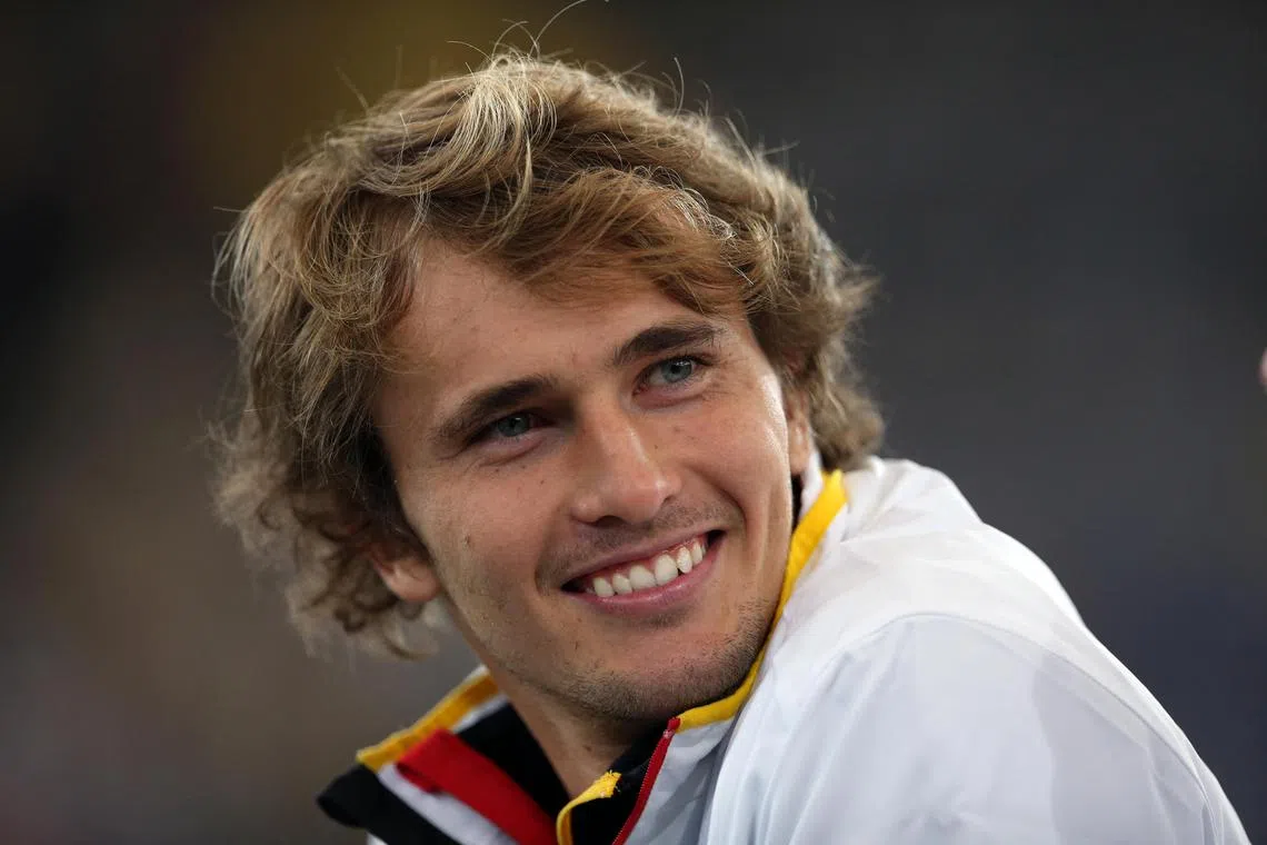 Tennis - Davis Cup - Group C - France v Germany - Am Rothenbaum, Hamburg, Germany - September 14, 2022
Germany's Alexander Zverev REUTERS/Cathrin Mueller