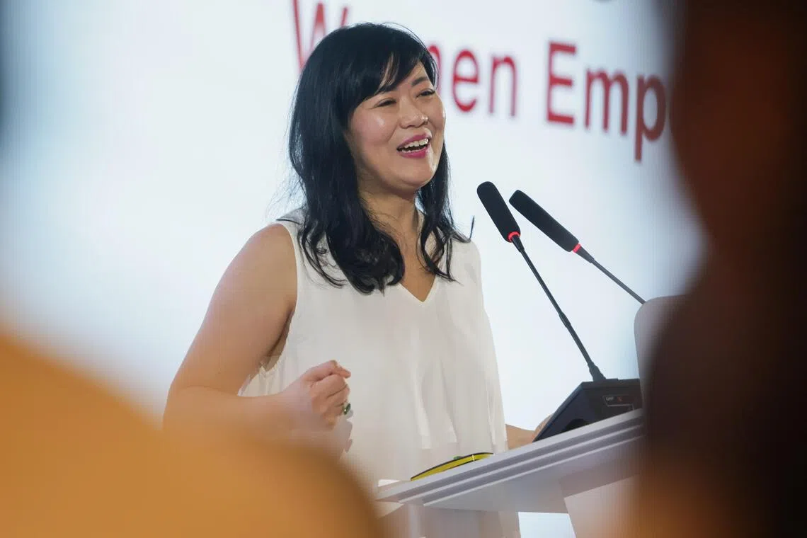 Keynote Address by Dr Jade Kua, ICF-certified Master Certified Coach & Founder Jade Life And Wellness Coaching Clinic & Academy during the PAP Women’s Wing Conference.