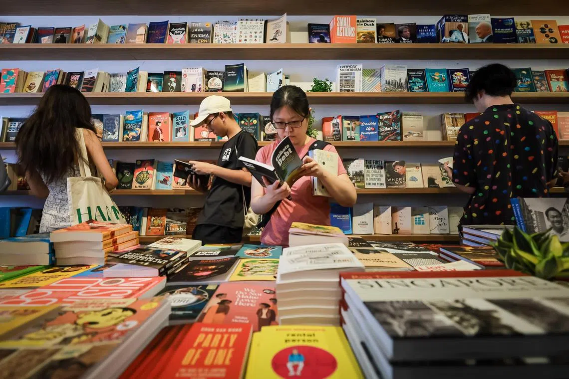 New bookstore Book Bar at Duxton Road