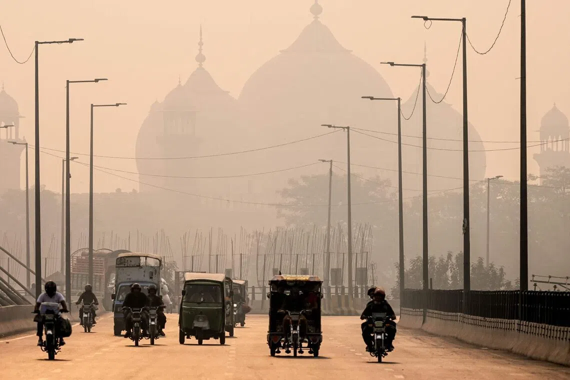 Concentrations of PM2.5 in Pakistan was up to 13 times higher than the recommended World Health Organization level.