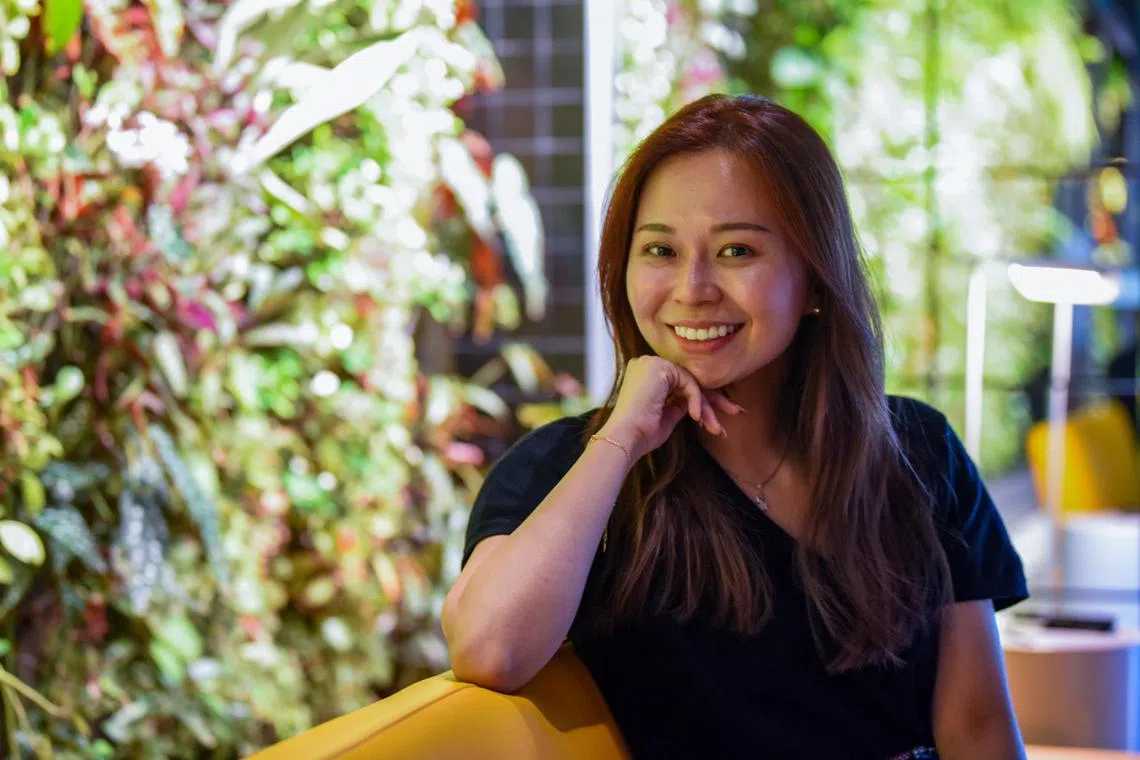 ST20230627_202334845239-Eugene Tan-Prisca Ang-pamoney/

Currencycloud's Head of Strategy APAC, Yeo Yi Nah, 31, at Currencycloud's office on June 27, 2023./

(ST PHOTO: EUGENE TAN)