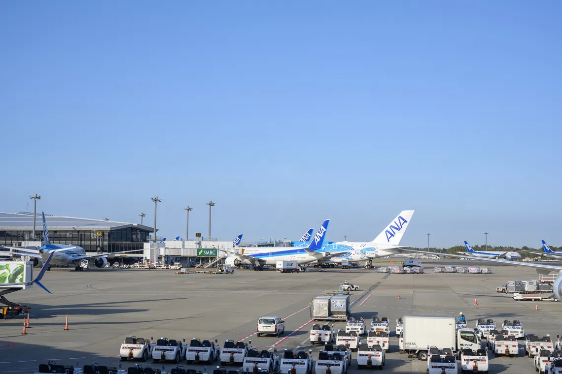 Japanese airlines halt flights as Typhoon Chan-hom nears Tokyo