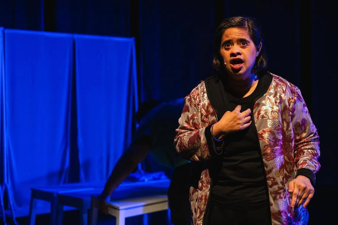 Actress Jaspreet Kaur Sekhon, who is born with Down syndrome, stars in Invisible by ART:DIS and The Necessary Stage at the Singapore Fringe Festival 2026.