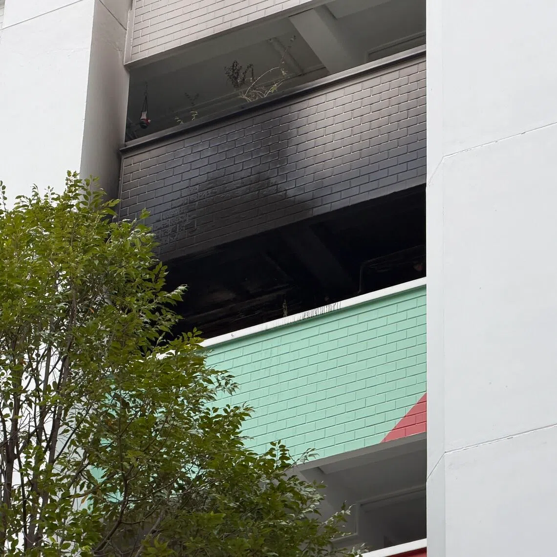 SCDF said it was alerted to a fire at Block 126 Pending Road at about 3pm on Sept 28.