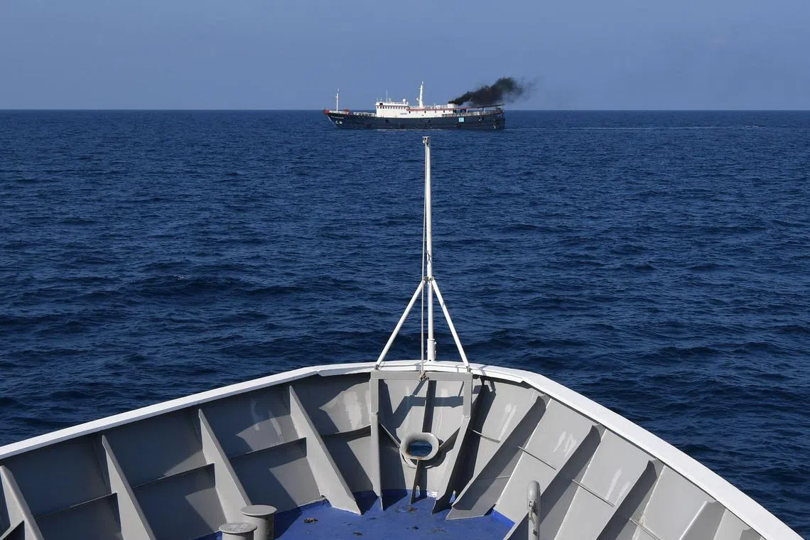 Defence Minister Ng Eng Hen urged China and Asean to accelerate the conclusion of a substantive code of conduct based on the UN Convention on the Law of the Sea.