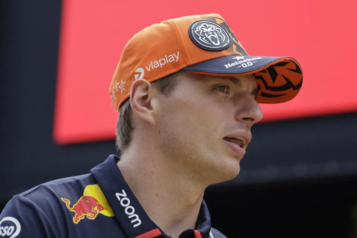 Formula One F1 - Belgian Grand Prix - Circuit de Spa-Francorchamps, Stavelot, Belgium - July 25, 2024 Red Bull's Max Verstappen ahead of the Belgian Grand Prix REUTERS/Leonhard Foeger