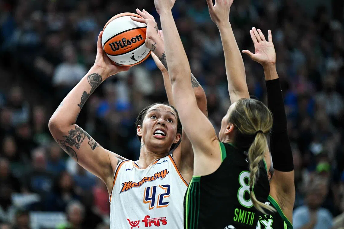 Brittney Griner of the Phoenix Mercury is the 24th player in the field for the new Unrivaled Basketball 3-on-3 league.