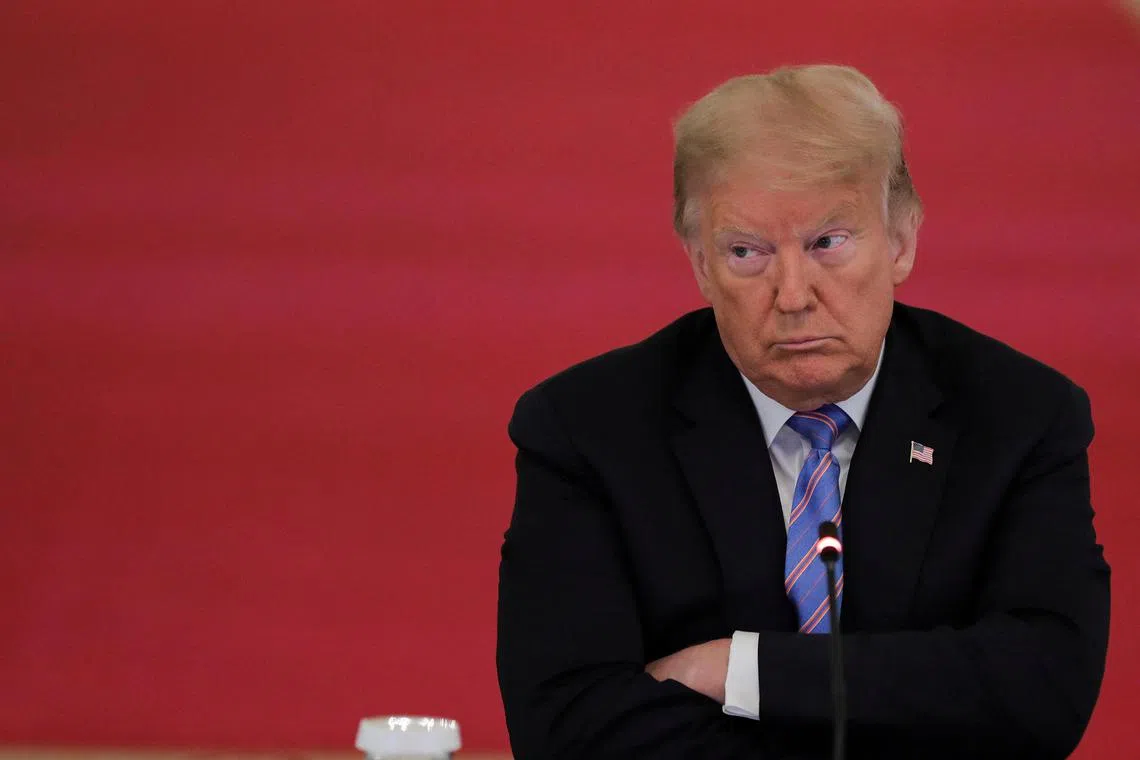 A file photo of Donald Trump at the White House in Washington on June 26, 2020.