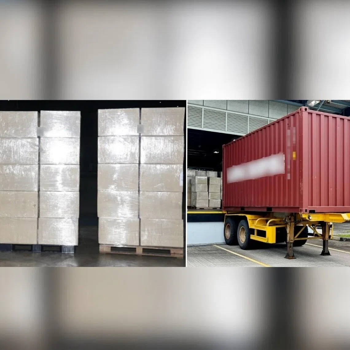 A total of 902 packets of cannabis, weighing about 509kg was uncovered. 