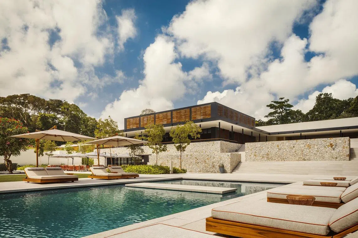 One&Only Desaru Coast is a luxury resort that opened in late 2022 and houses 44 suites and a villa.