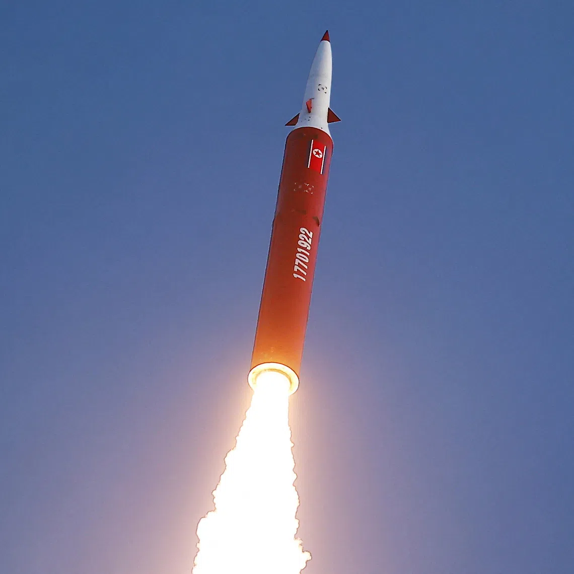 The launch was the latest in a series of North Korean weapons tests in 2026.