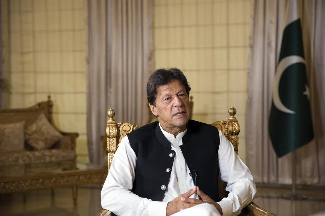 Former Pakistan prime minister Imran Khan is currently imprisoned. The success of candidates aligned with Khan’s party in last week’s election — snagging more seats than any other in Parliament — was a stunning upset in Pakistani politics. 
