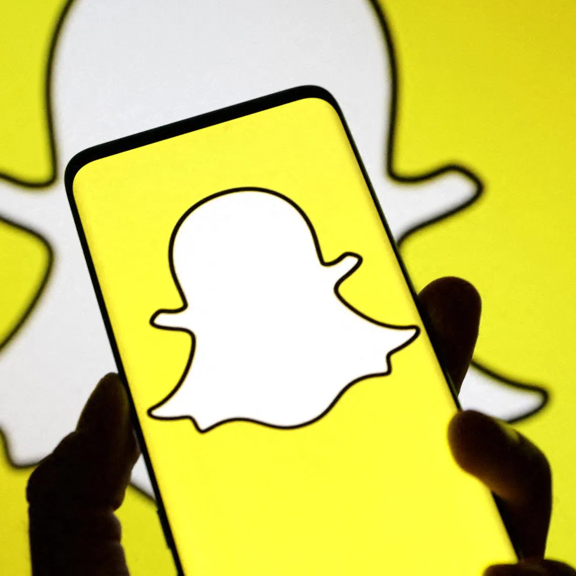 The man contacted the children via Snapchat.