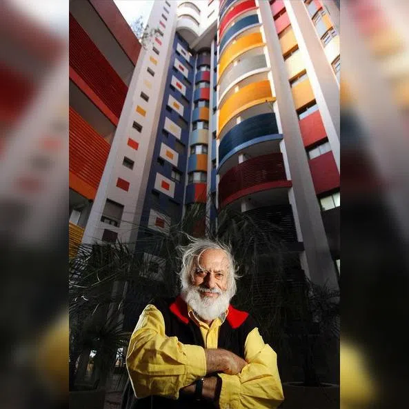 Israeli artist Yaacov Agam is showing his works at Bruno Gallery in Tanglin Road. 