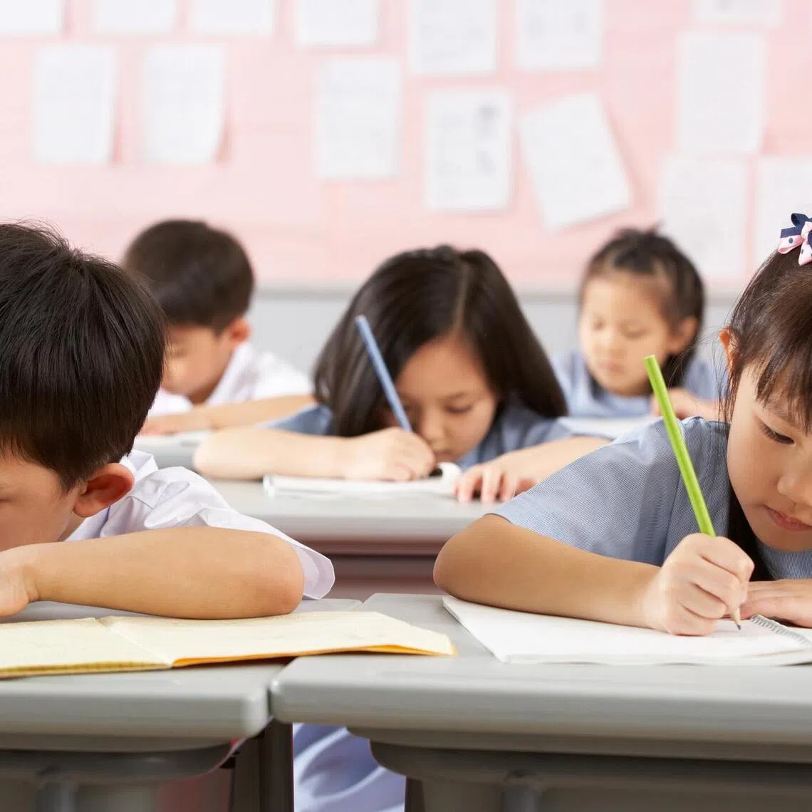 Chinese children can spend 12 hours a day on academic work, cutting into sleep and exercise, not to mention fun.