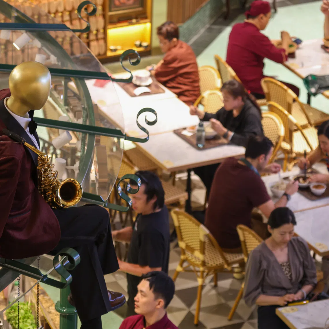 The newly reopened Food Opera at ION Orchard.