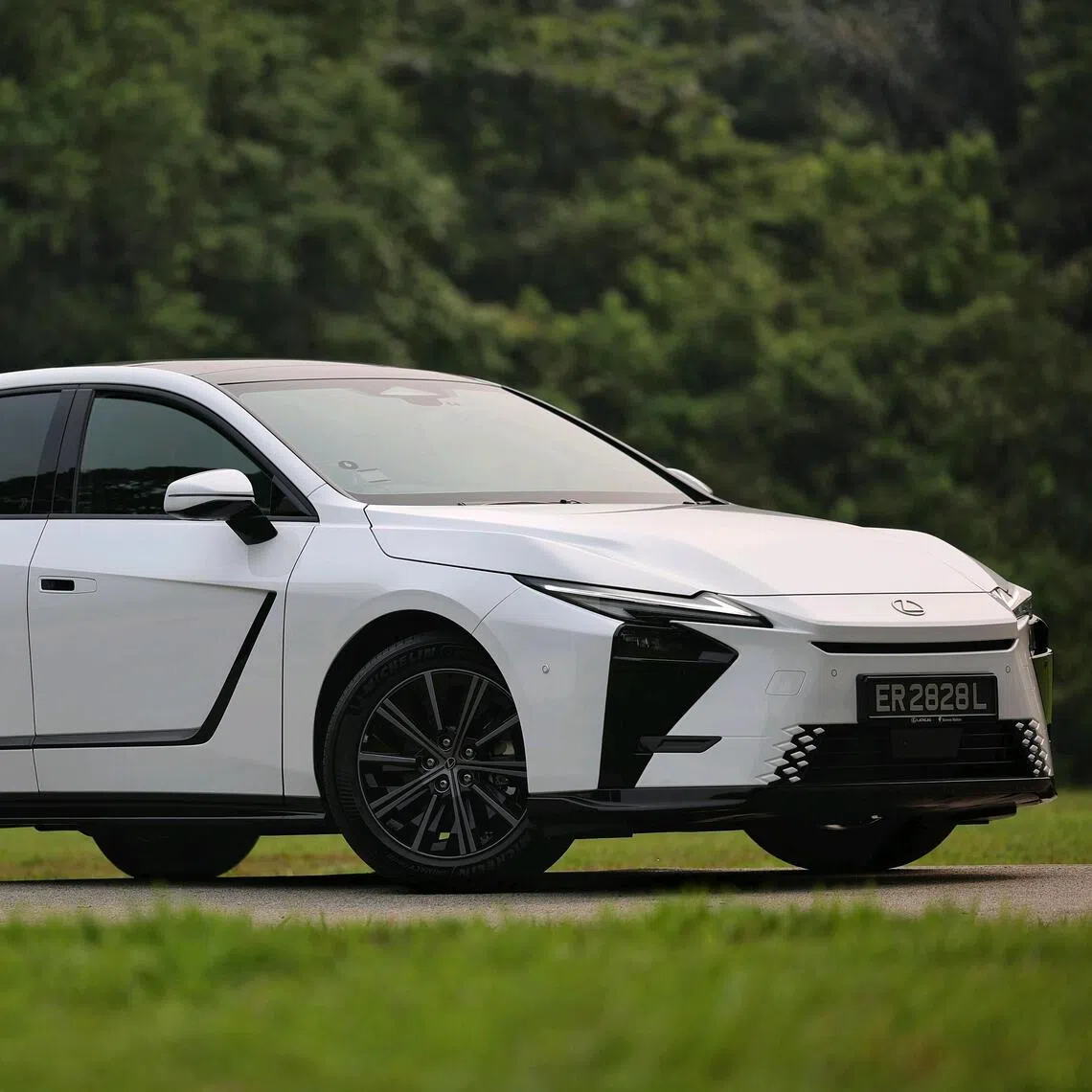 The new Lexus ES350h has grown in length, width, and most obviously, height.