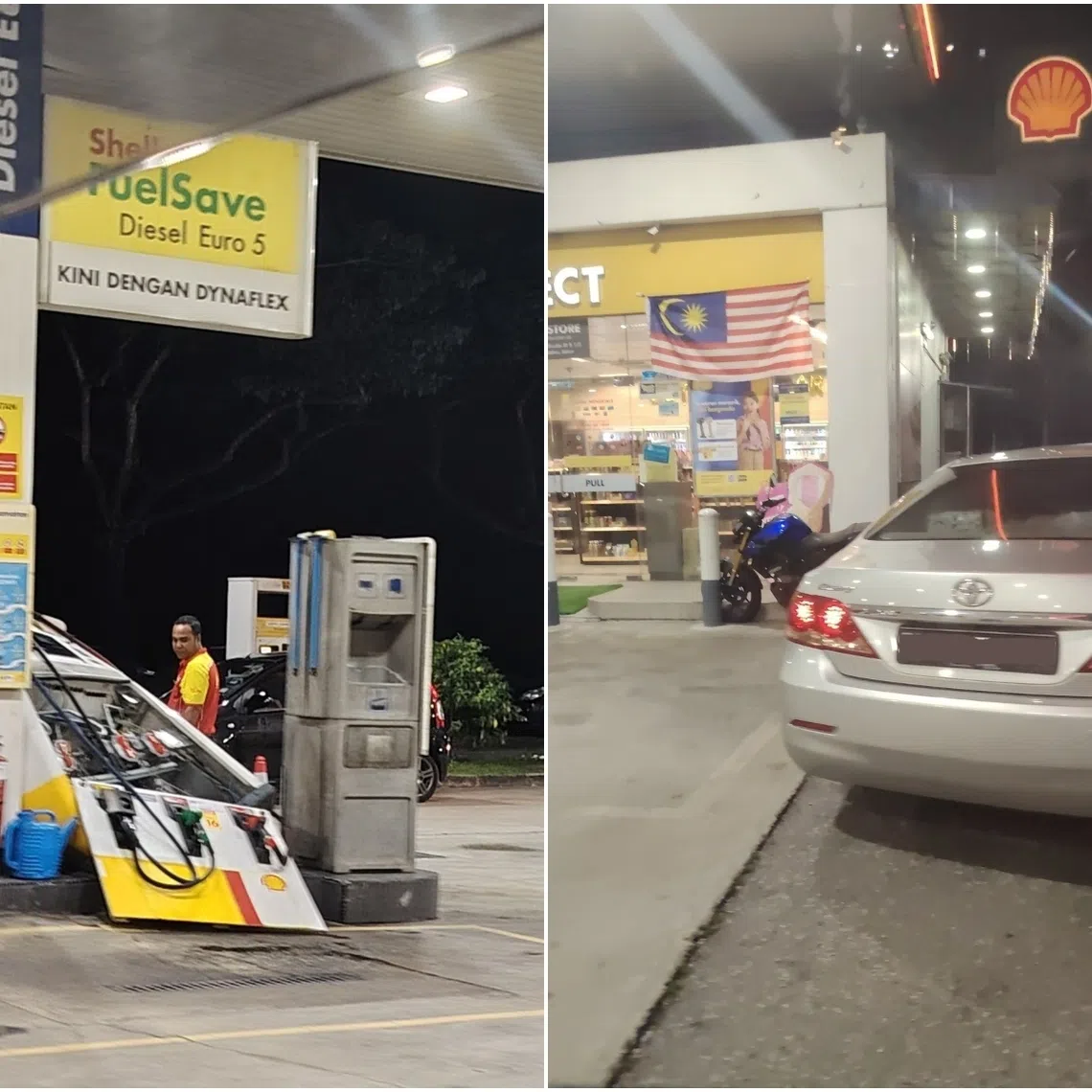 The alleged incident occurred at 10.17pm on Oct 18 at a petrol station along Jalan Skudai, Johor.