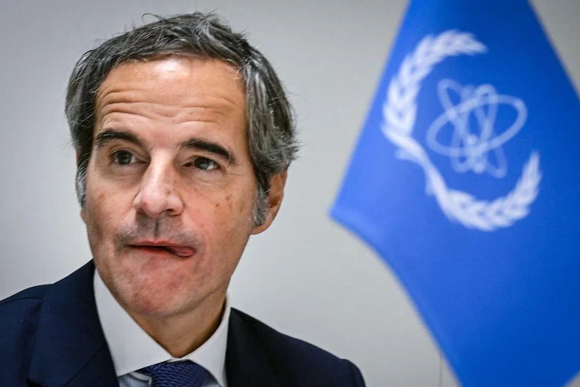 IAEA director general Rafael Grossi has for months sought progress with Iran on issues including a push for more monitoring cooperation at nuclear sites and an explanation of uranium traces found at undeclared sites. 