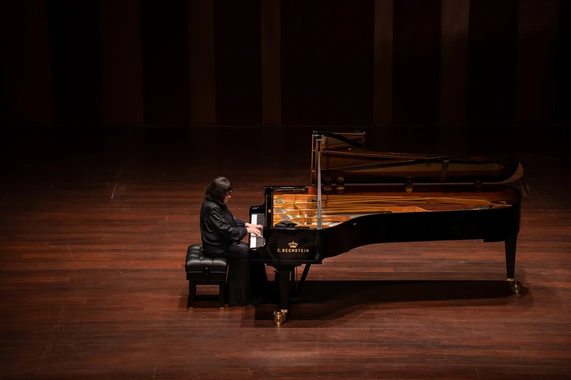 Georgian pianist Eliso Virsaladze dazzled audiences at her recital. 