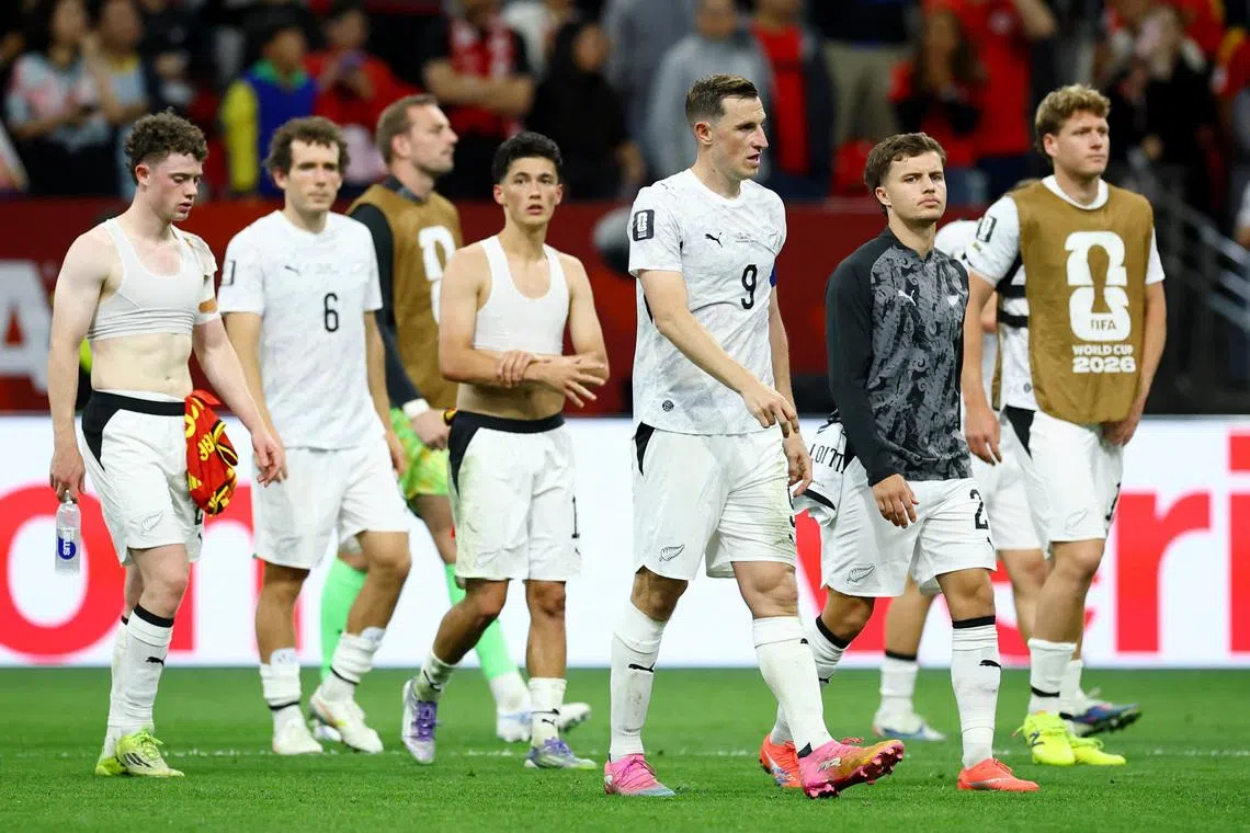 New Zealand were eliminated in the group stage after losses to Egypt and Belgium, and a draw against Iran.