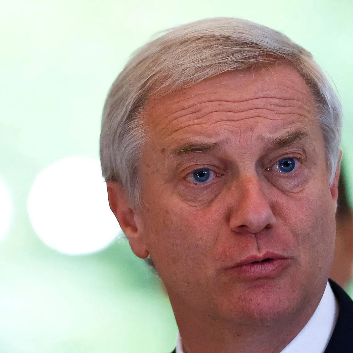 FILE PHOTO: Chile's President Jose Antonio Kast attends a press conference at the Chilean embassy, after meeting his Argentine counterpart Javier Milei, in Buenos Aires, Argentina, April 6, 2026. REUTERS/Agustin Marcarian/File Photo