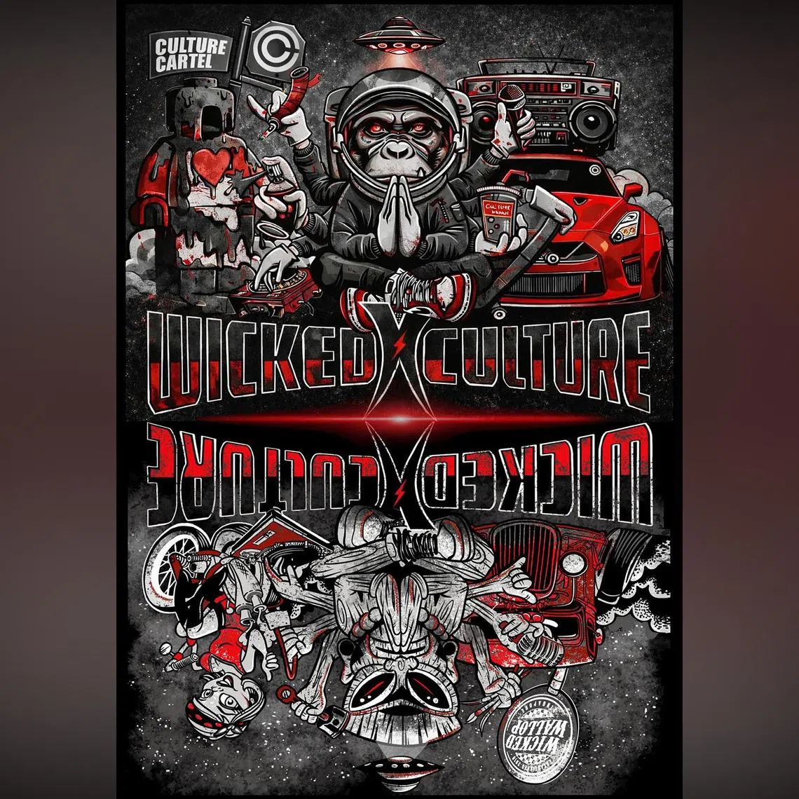 The sixth edition of street culture convention Culture Cartel will be held in partnership with The Wicked Wallop, a local custom car and motorcycle festival.