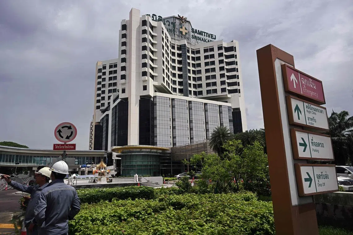 Singapore Airlines said that a total of 65 passengers and two crew members from Flight SQ321 are still in Bangkok.