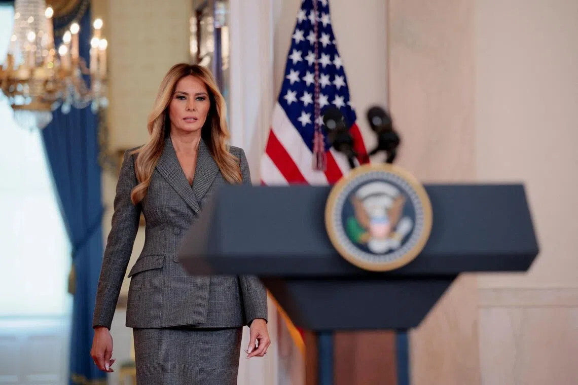 Melania Trump’s full remarks on Jeffrey Epstein