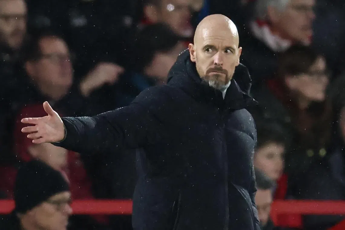 Manchester United manager Erik ten Hag reserved special praise for his counterpart’s attacking, swashbuckling approach.