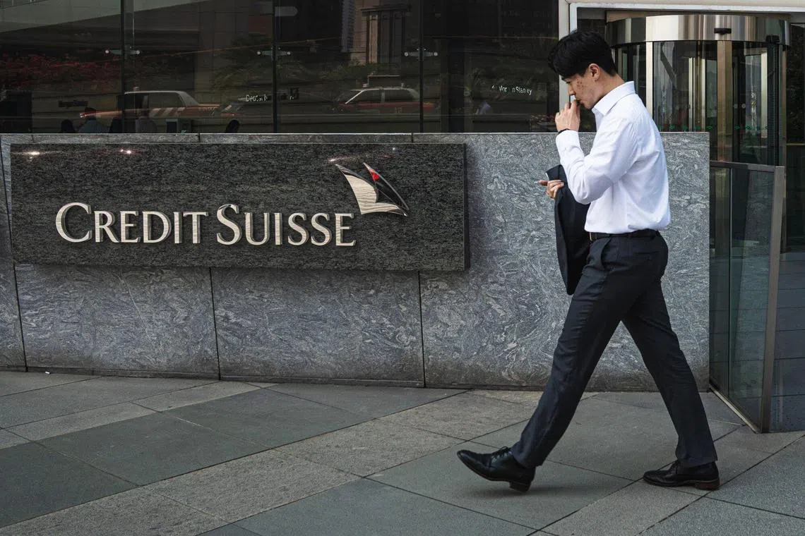The announcement came after the Swiss National Bank announced on Sunday that UBS would buy rival Credit Suisse. 