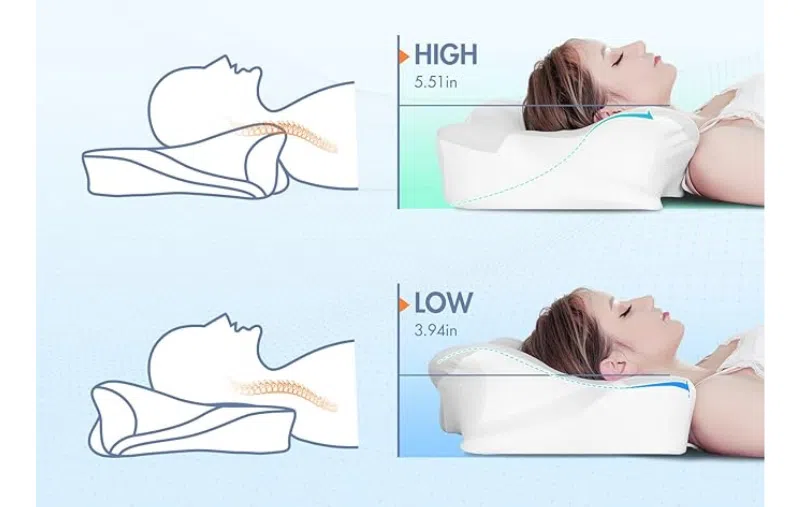  Elegear Butterfly Ergonomic Cervical Pillow