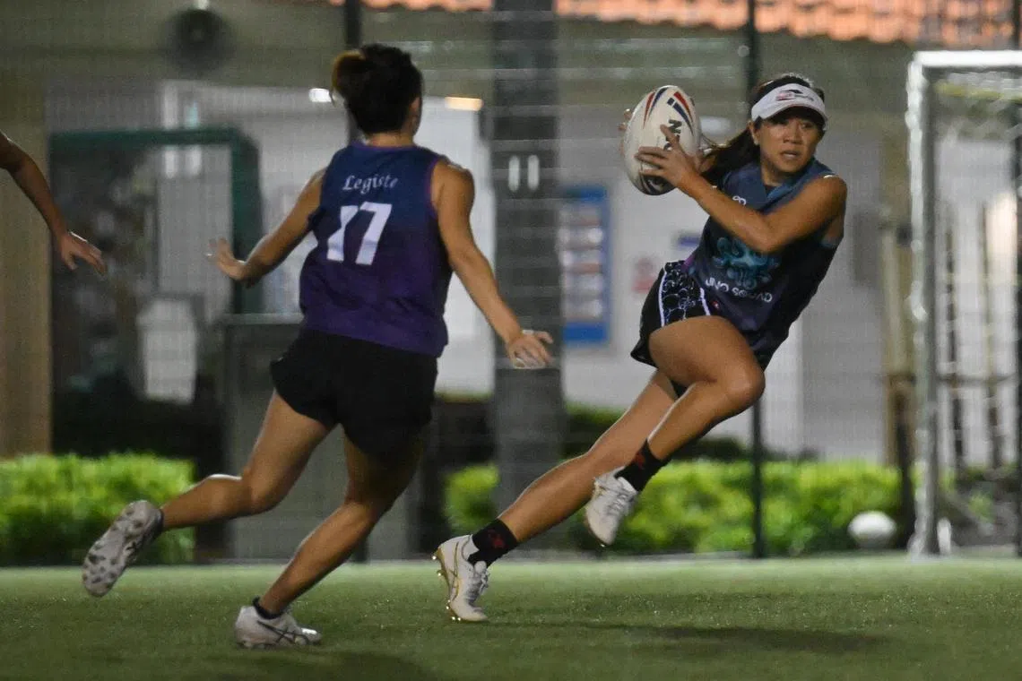 Jeslyn Lim picked up touch in 1997 and has continued to be involved in the sport ever since.