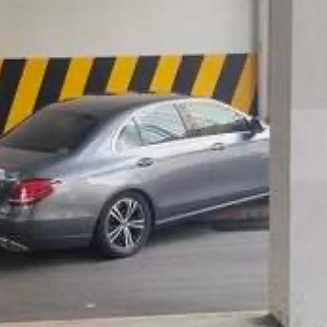 The driver was unconscious when taken to hospital where he later died. 