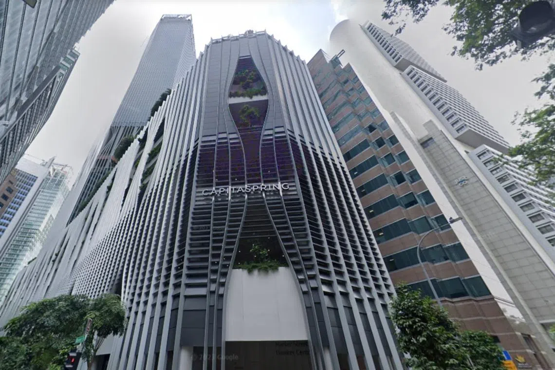 The site occupier is Ascott International Management, a wholly-owned business unit of CapitaLand, which is the co-owner and project developer for CapitaSpring.