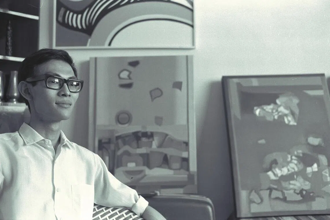 Reading literary pioneer Arthur Yap’s enigmatic poems through his abstract art