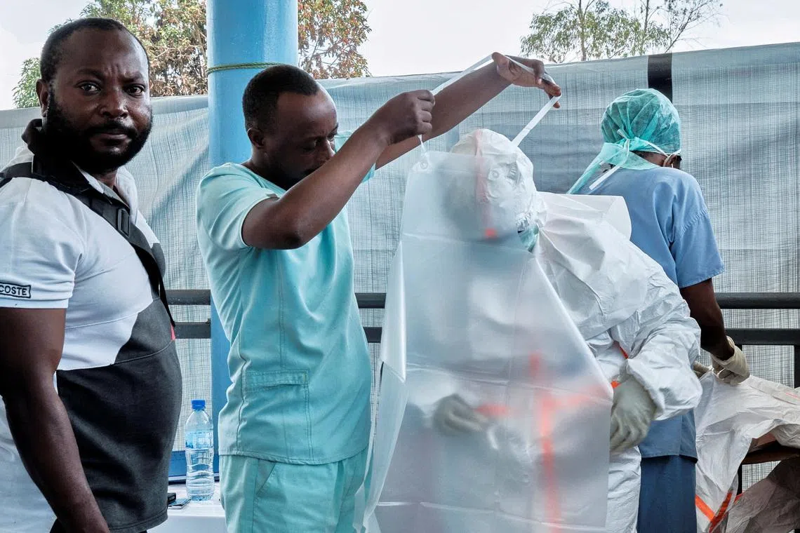 WHO chief rallies community in Congo's Ebola response, calls for more funding