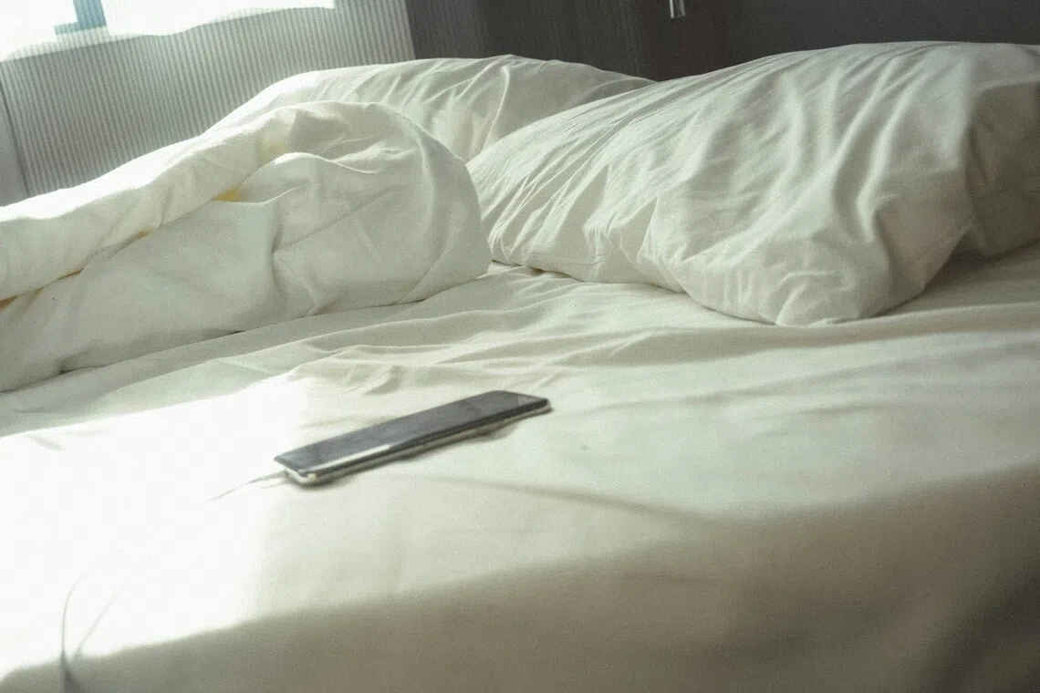 Using phones during bedtime can make it harder to fall asleep, studies have found.