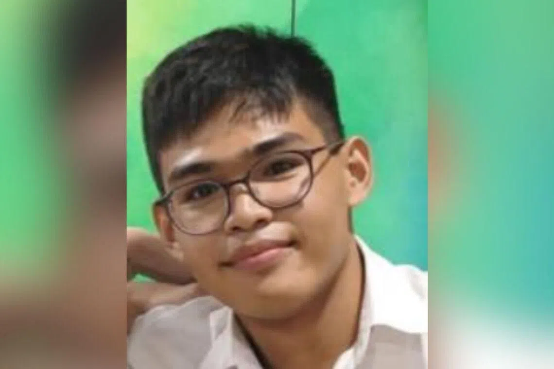 Poon Jun Jie was last seen near Block 505A Jelapang Road at about 8pm on Jan 21.